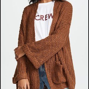 ANTHROPOLOGIE MOON RIVER WIDE SLEEVE CARDIGAN Size XS